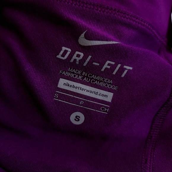 Nike Pleated Asymmetrical Tennis Skirt Skort in Vibrant Purple Small - Picture 4 of 4